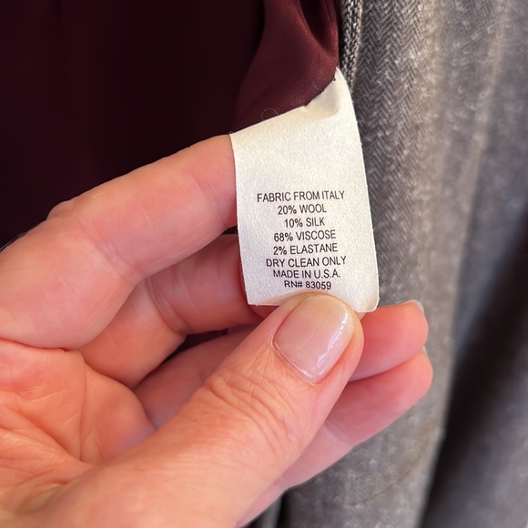 Supply & Demand overcoat with removable faux fur collar. Size Large Exc Cond - Picture 5 of 5